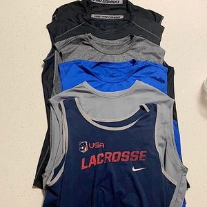 Bundle❗️: Four NIKE DRI-FIT Tank Tops + FREE Grey